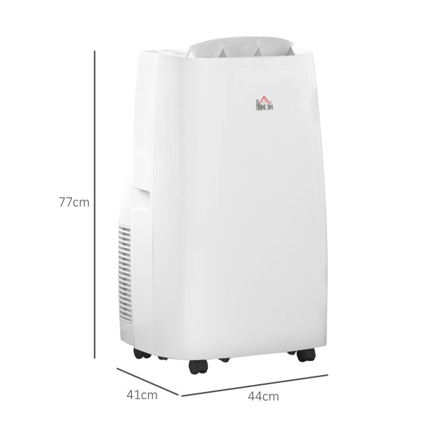 HOMCOM 14,000 BTU Portable Air Conditioner with 240mÂ², Dehumidifier, Timer - Image 3