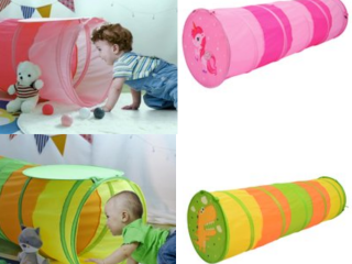 SOKA Play Tunnel Pop Up Indoor Outdoor Garden Play Tent for Kids Children