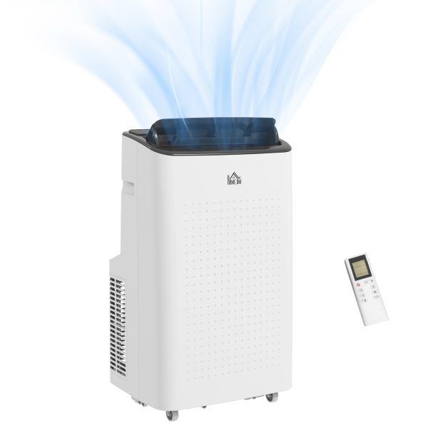 HOMCOM 14,000 BTU Portable Air Conditioner Unit with WiFi Smart App, 35mÂ²