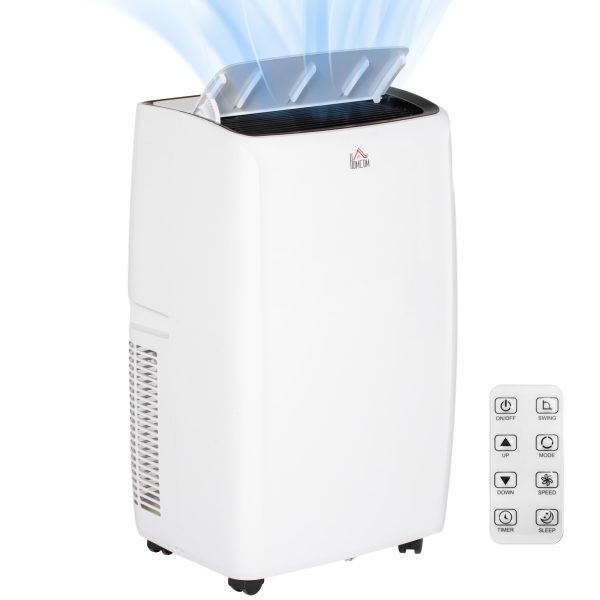 HOMCOM 12,000 BTU Portable Air Conditioner with 28mÂ², Sleep Mode, Dehumidifier