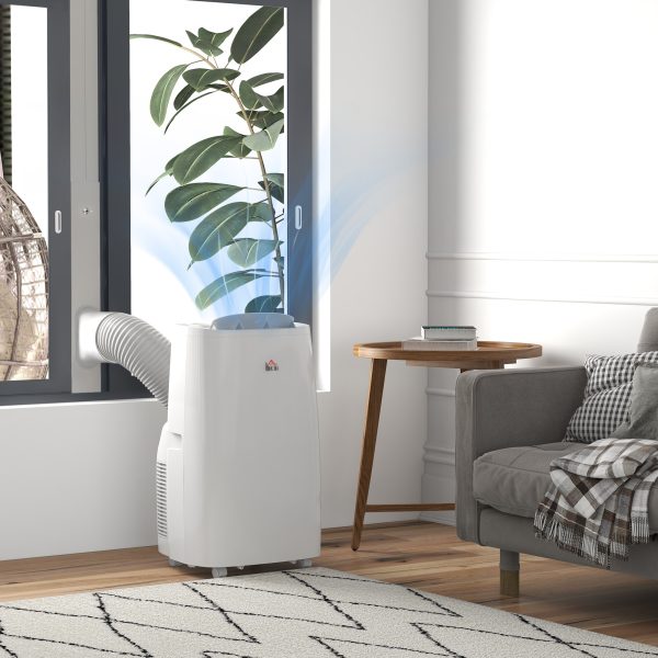 HOMCOM 14,000 BTU Portable Air Conditioner with 240mÂ², Dehumidifier, Timer - Image 2
