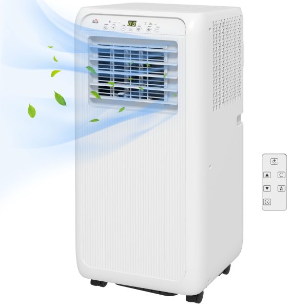 HOMCOM 9,000 BTU Portable Air Conditioner with 20mÂ², Dehumidifier, Timer