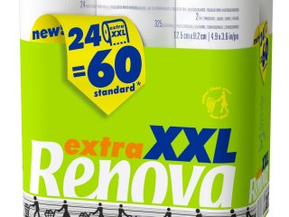 Renova Extra XXL Toilet Tissue Paper - 18 Rolls