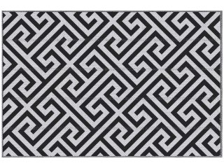 121x182cm Reversible Outdoor Rug Portable Plastic Straw RV  Outsunny
