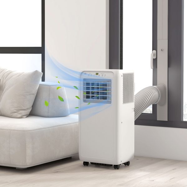 HOMCOM 9,000 BTU Portable Air Conditioner with 20mÂ², Dehumidifier, Timer - Image 2
