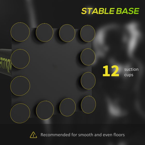 SPORTNOW Boxing Bag, Freestanding Punching Bag with Reflex Bar, Speed Balls - Image 6