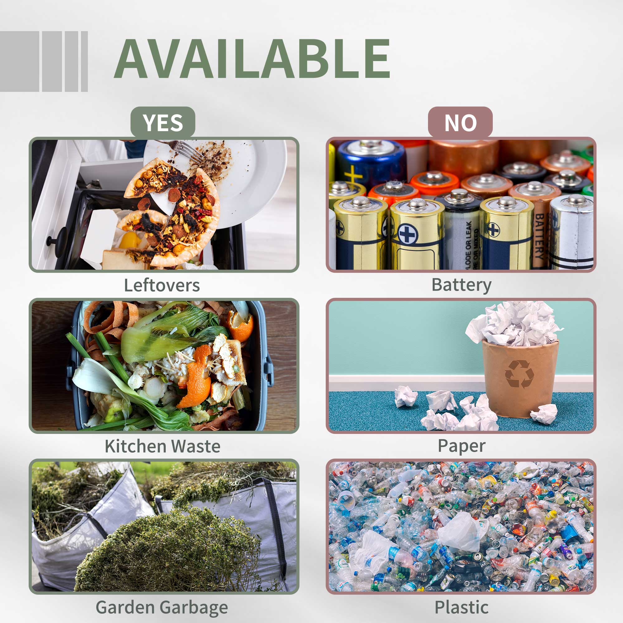 160L Outdoor Tumbling Compost Bin w/ Dual Chamber, Sliding Doors, Black - Image 3