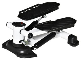 HOMCOM Portable Mini Stepper Step Machine for Home Gym Office Exercise Workout