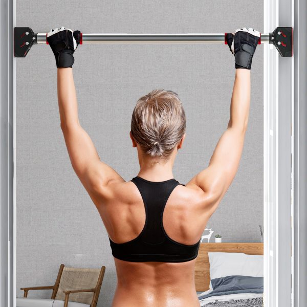 SPORTNOW No Screws Doorway Pull Up Bar, 75-92cm Length Adjustable - Image 8