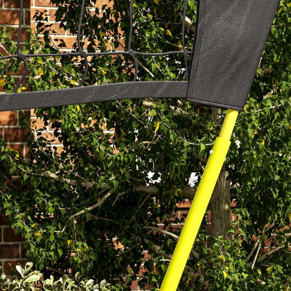 SPORTNOW Portable Badminton Net Set with Volleyball Net, Rackets, Shuttlecocks - Image 8