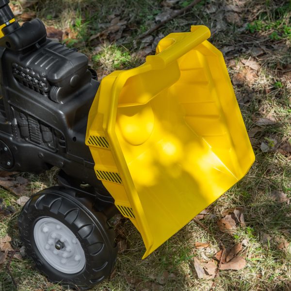 HOMCOM Ride on Tractor No Power for Kids with Manual Control Bucket - Image 8