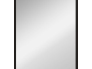 HOMCOM 70x50cm Wall Bathroom Mirror for Home Decor, Vanity Mirror, Black