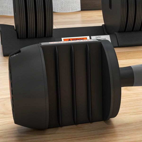 SPORTNOW 4-in-1 Adjustable Dumbbells Weights Set, 6KG 11KG 16KG 20KG - Image 8