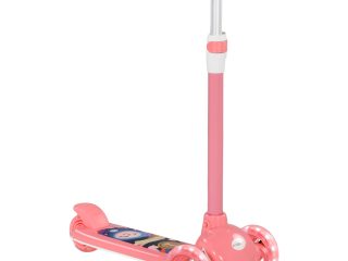 AIYAPLAY Kids 3 Wheel Scooter for 2-6 Years Old w/ Adjustable Height, Pink