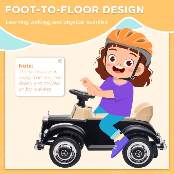 AIYAPLAY Ride on Sliding Car Foot to Floor Mercedes-Benz 300S Licensed for Kids - Image 3