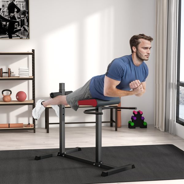 SPORTNOW Back Extension Roman Chair for Back, Abdominal and Gluteal Training - Image 2