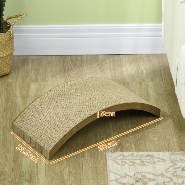 PawHut 4PCs Cat Scratch Pad Reversible, Replacement for Cat Treadmill, 55 x 26cm - Image 5