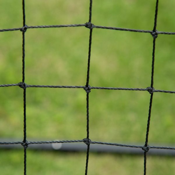 HOMCOM Rebounder Net Goal for Kids Adults Baseball Football Training Black - Image 8