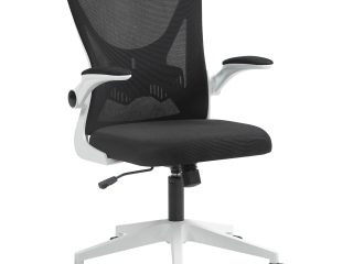 Vinsetto Mesh Office Chair Computer Chair with Swivel Wheels for Home Office
