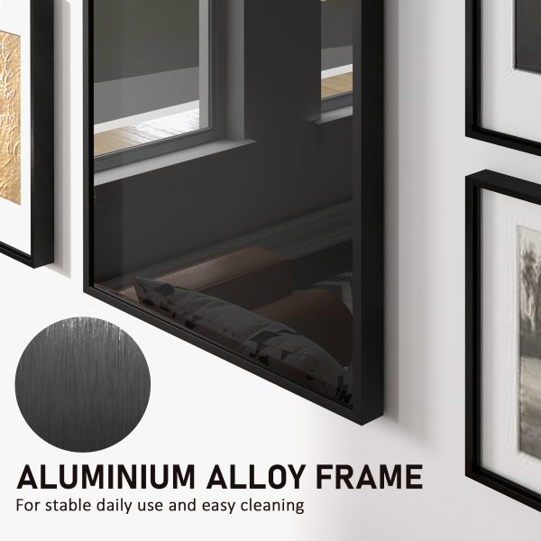 HOMCOM Football Shirt Frame with UV Protection Acrylic Panel, 60 x 80 cm - Image 7