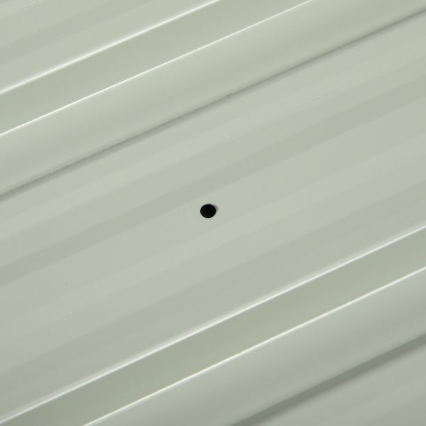Outsunny Pack of 12 Metal Roofing Sheets for Greenhouse and Shed, Dark Grey - Image 7