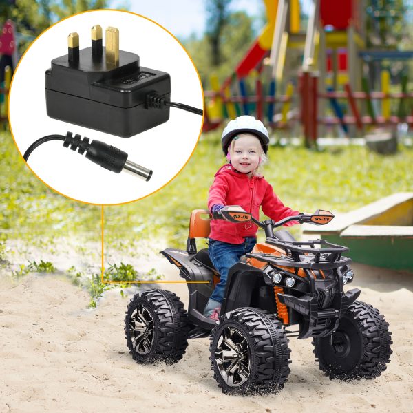 AIYAPLAY 12V Charger for Ride on Car, 12 Volt 1A Battery Charger - Image 2