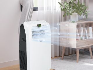 HOMCOM 12000 BTU Portable Air Conditioner with 28mÂ², Dehumidifier, Timer