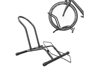 SPORTNOW Bike Stand Bicycle Storage Rack for Indoor Garages Flat Use