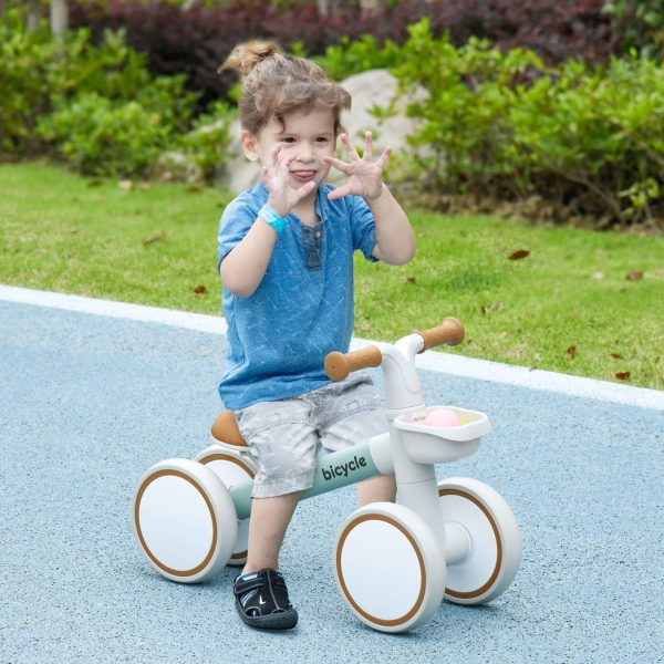 AIYAPLAY Kids Balance Bike for 1-3 Years Old with Adjustable Seat, Green - Image 2