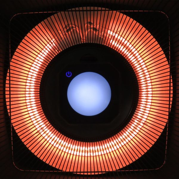 Outsunny 2kw Electric Heater LED Halogen Heating Hanging Light Outdoor Remote - Image 8