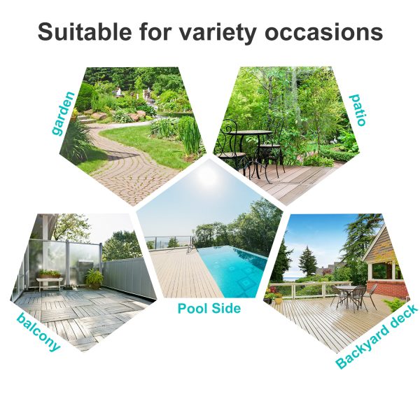 Steel Frame Outdoor Garden Padded Sun Lounger w/ Pillow Black - Image 5