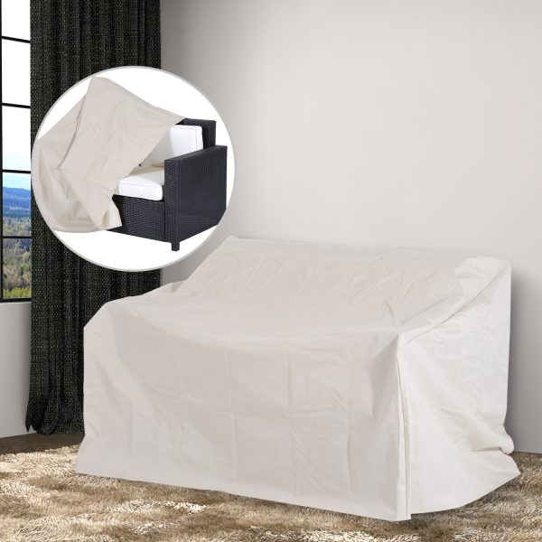 Outdoor Furniture Cover 2 Seater Waterproof Protection Wind Rain Dust - Image 6