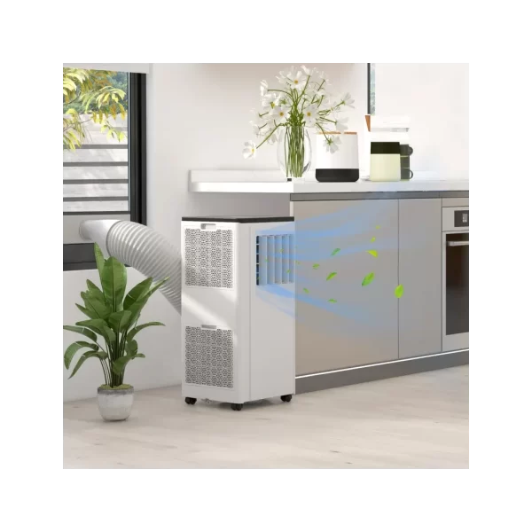 HOMCOM 7,000 BTU Portable Air Conditioner with App Control, Sleep Mode - Image 2