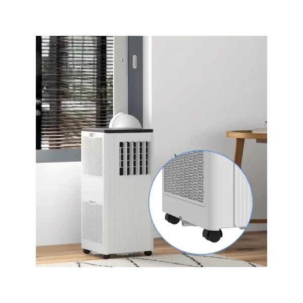 HOMCOM 7,000 BTU Portable Air Conditioner with App Control, Sleep Mode - Image 8