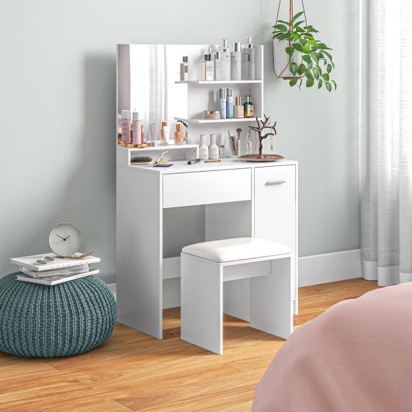 Vanity Table, White - Image 2