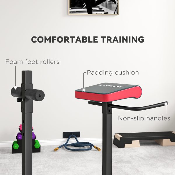 SPORTNOW Back Extension Roman Chair for Back, Abdominal and Gluteal Training - Image 6