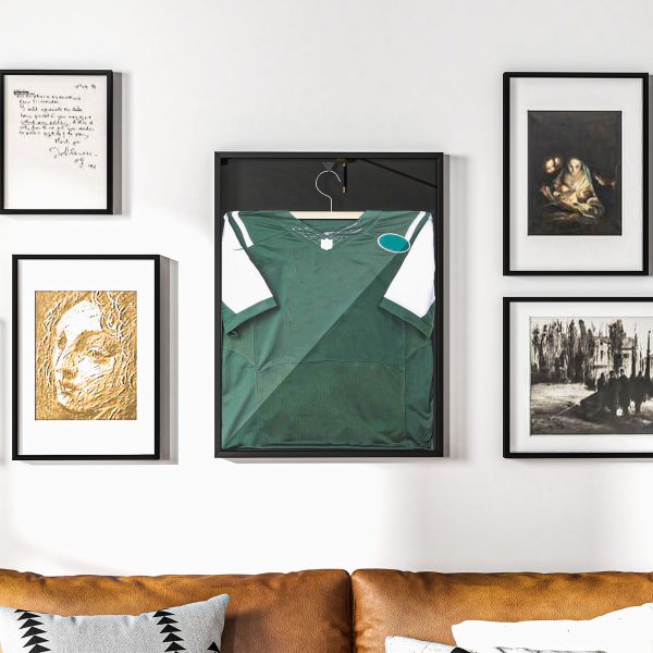 HOMCOM Football Shirt Frame with UV Protection Acrylic Panel, 60 x 80 cm - Image 8