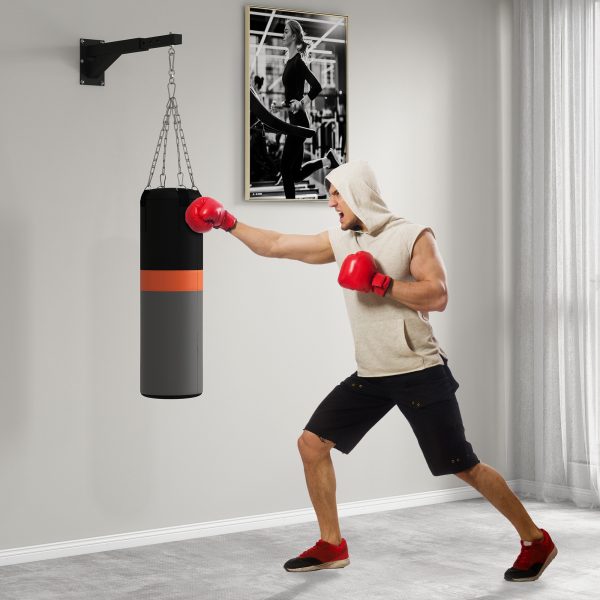 SPORTNOW 5-Length Adjustable Punch Bag Bracket for Boxing Punching Training - Image 2