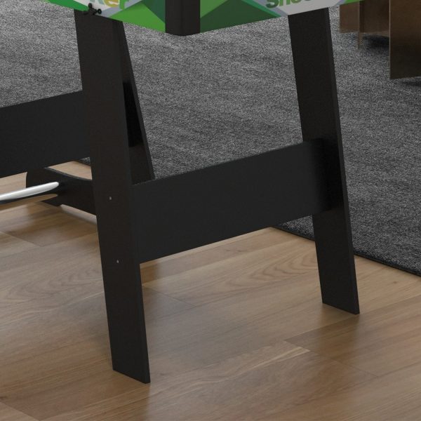 PawHut Wooden Pet Seesaw for Big Dogs with Anti-Slip Surface, Black - Image 8