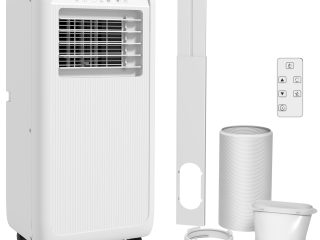 HOMCOM 7,000 BTU Portable Air Conditioner with 15mÂ², Dehumidifier, Timer