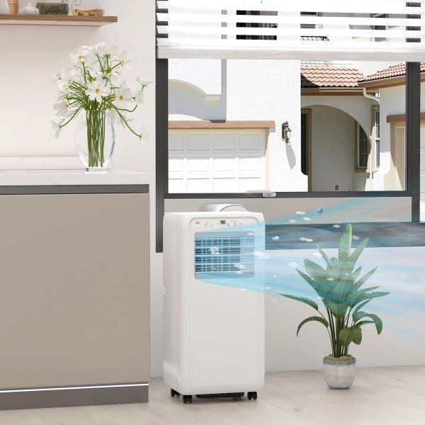 HOMCOM 7,000 BTU Portable Air Conditioner with 15mÂ², Dehumidifier, Timer - Image 2