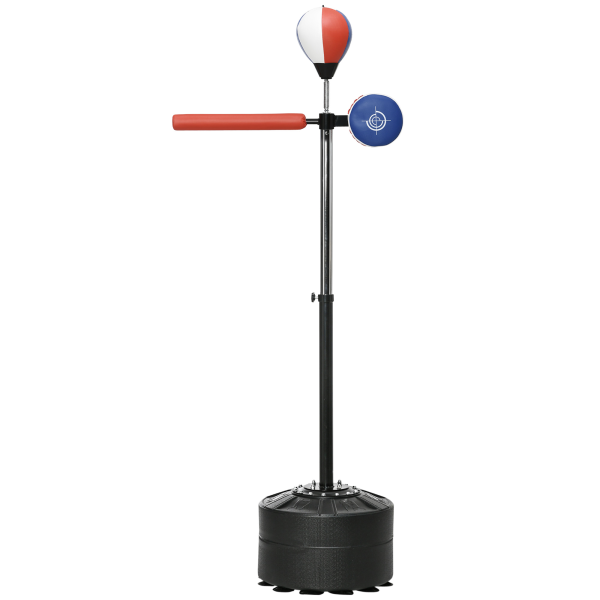 SPORTNOW Adjustable Speed Bag with Stand, Reflex Bar, Multicolour - Image 2