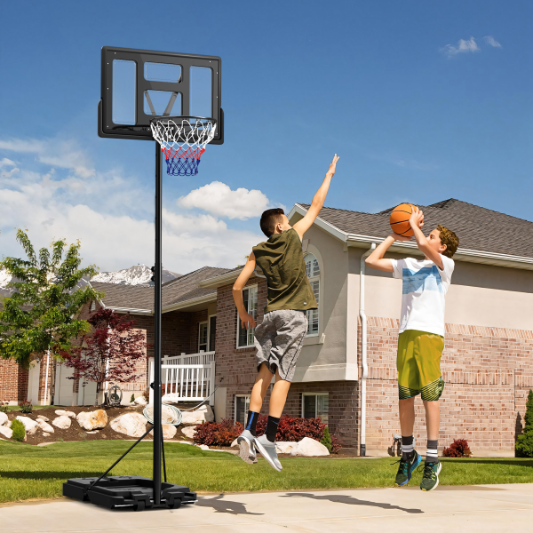 SPORTNOW 2.3-3.05m Basketball Hoop and Stand with Weighted Base and Wheels - Image 3