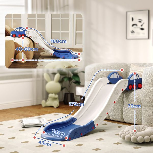 AIYAPLAY Kids Slide for Couch, Bed, Sofa, Easy to Assemble, Blue - Image 5