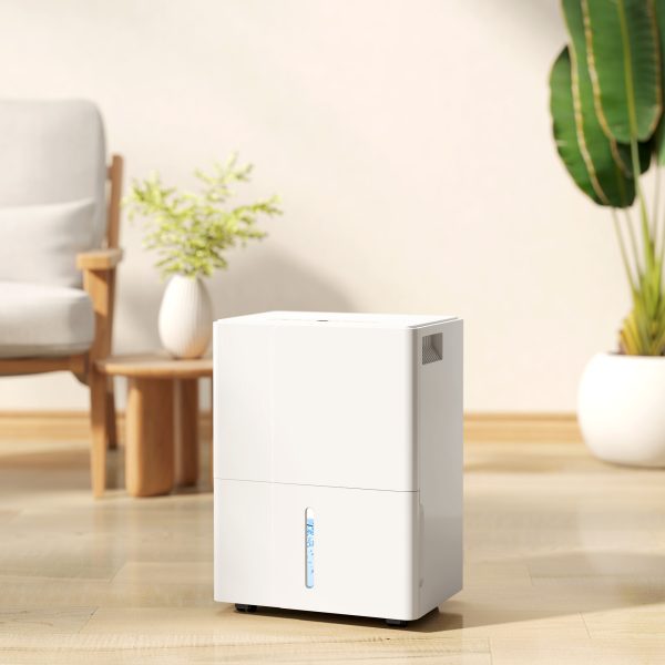 HOMCOM 30L Dehumidifier with Filter, Auto Defrost, for Home Laundry Drying - Image 2