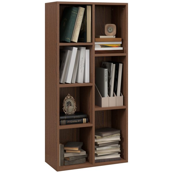 HOMCOM Bookcase Modern Bookshelf Cabinet for Home Office