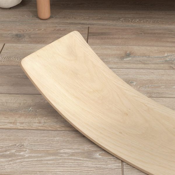AIYAPLAY Kids Wooden Balance Board for Children, for 3-8 Years Old, Natural - Image 8
