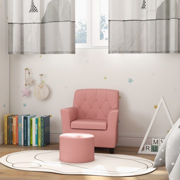 AIYAPLAY Kids Sofa Set with Footrest for Playroom Bedroom - Image 8