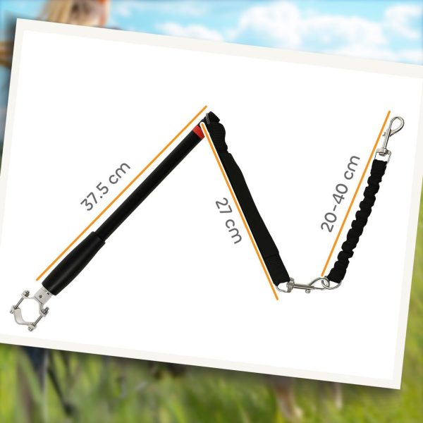 PawHut Dog Lead for Bicycle, Easy Installation, for Cycling, Training - Image 5
