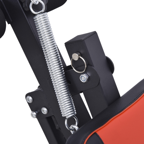 HOMCOM Adjustable Sit Up Bench with Twist Waist Disc for Home, Office, Gym - Image 8